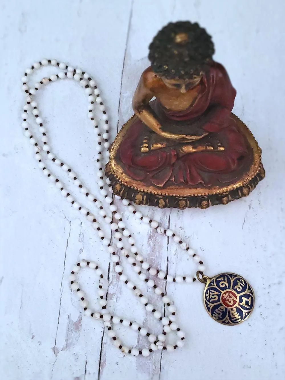 Mantra Necklace - Om Mani Padme Hum