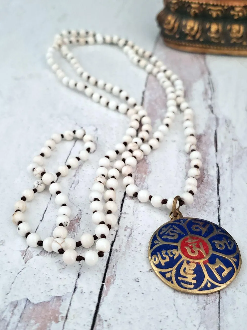 Mantra Necklace - Om Mani Padme Hum