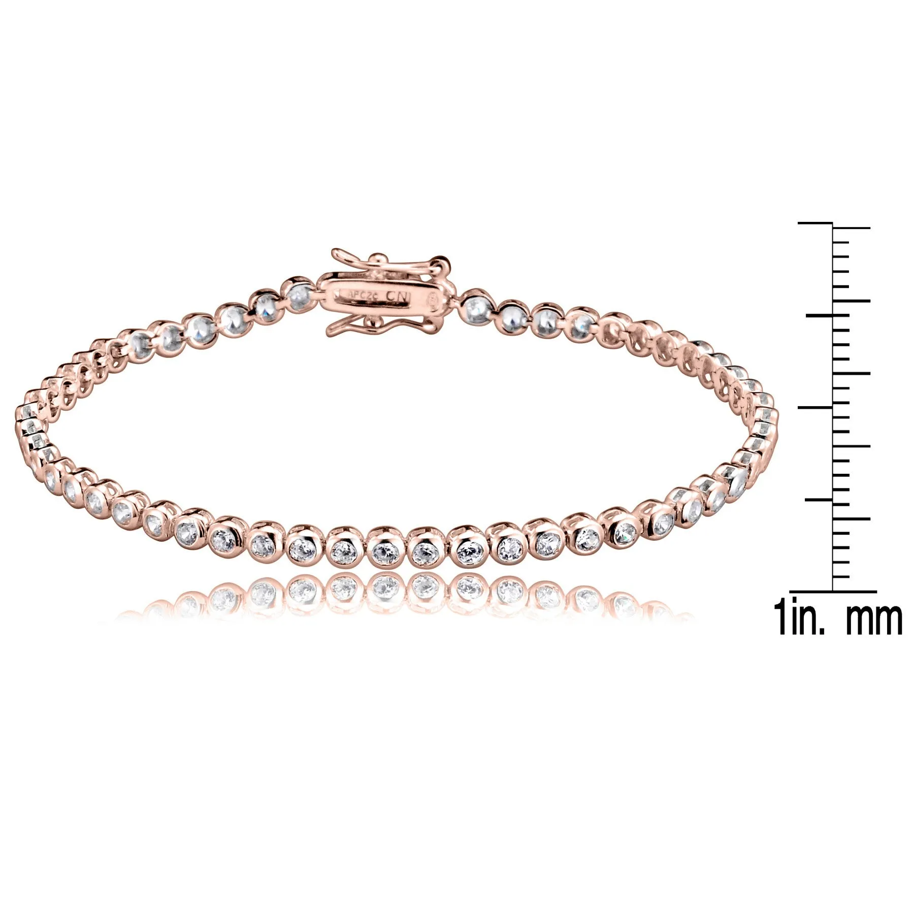Marguerite Bezel-set Bracelet