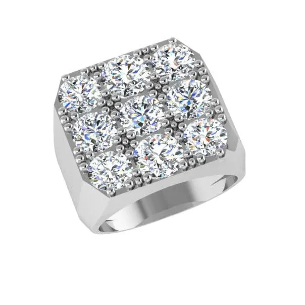 Men's Diamond Signet Ring 1 ct. tw