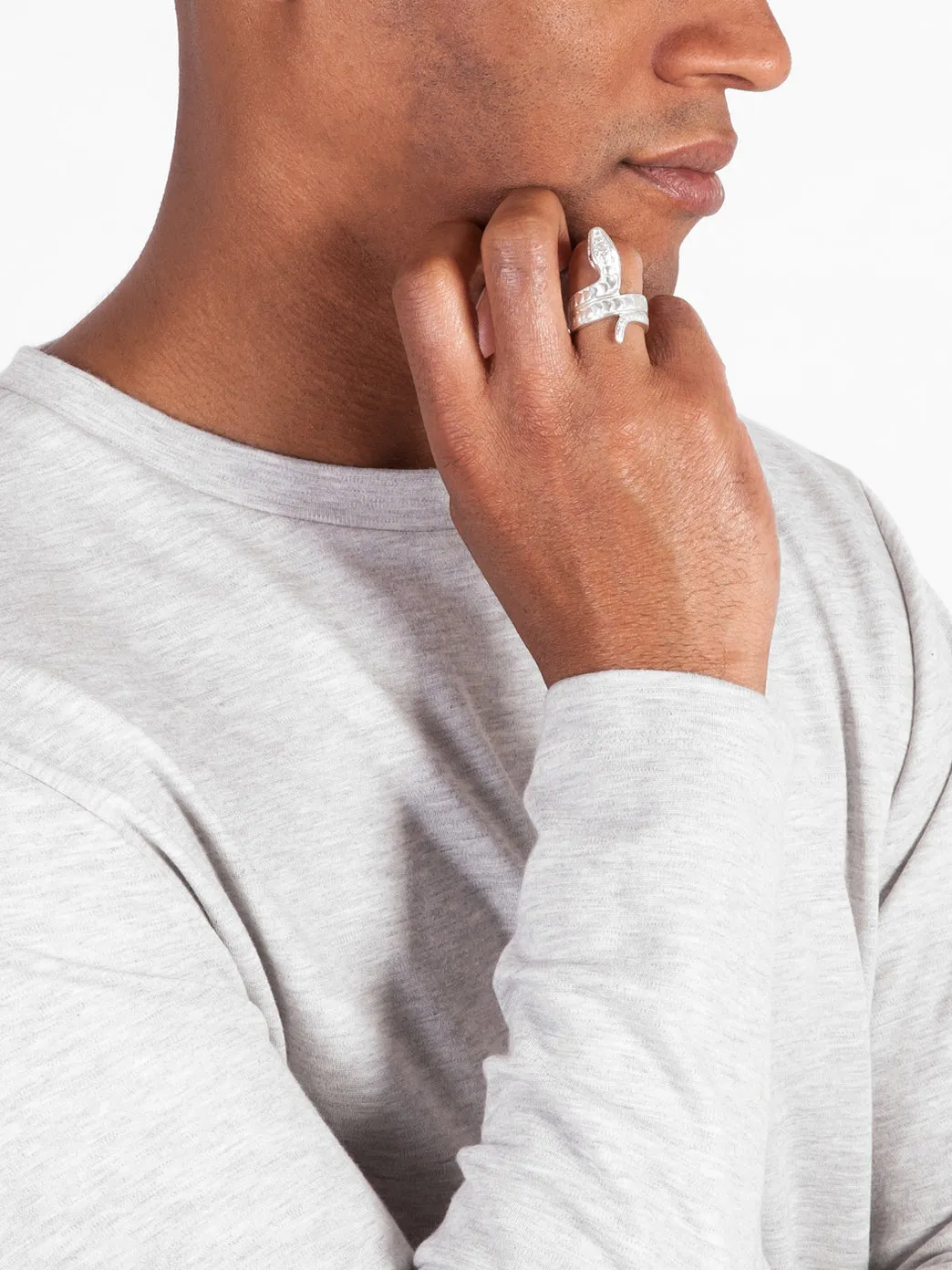 Men's Snake Ring