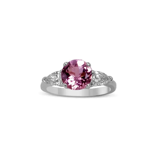 Morganite and Diamond Ring