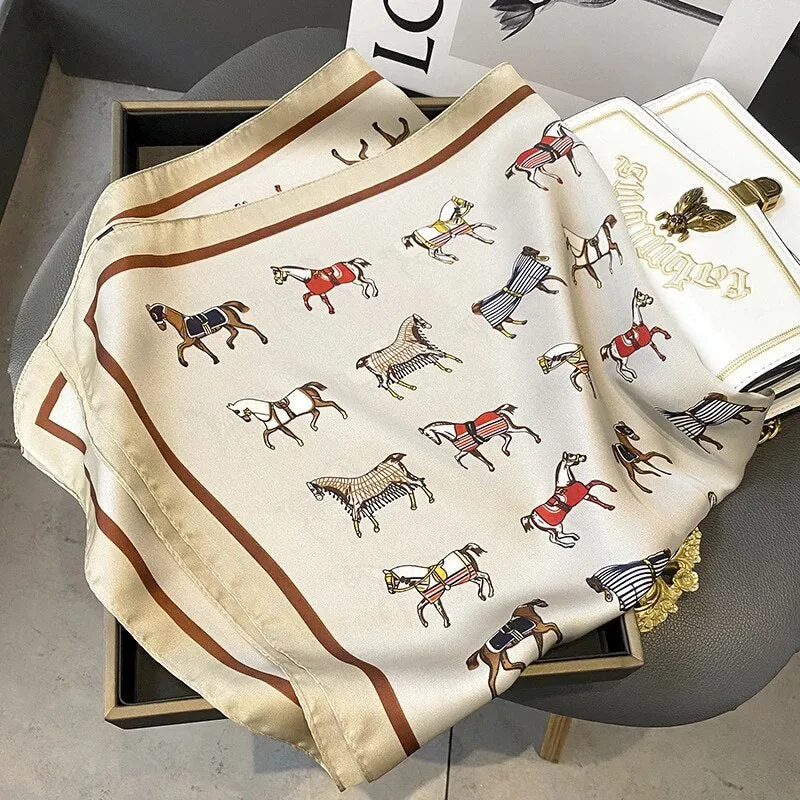 Multiple Horses Scarf