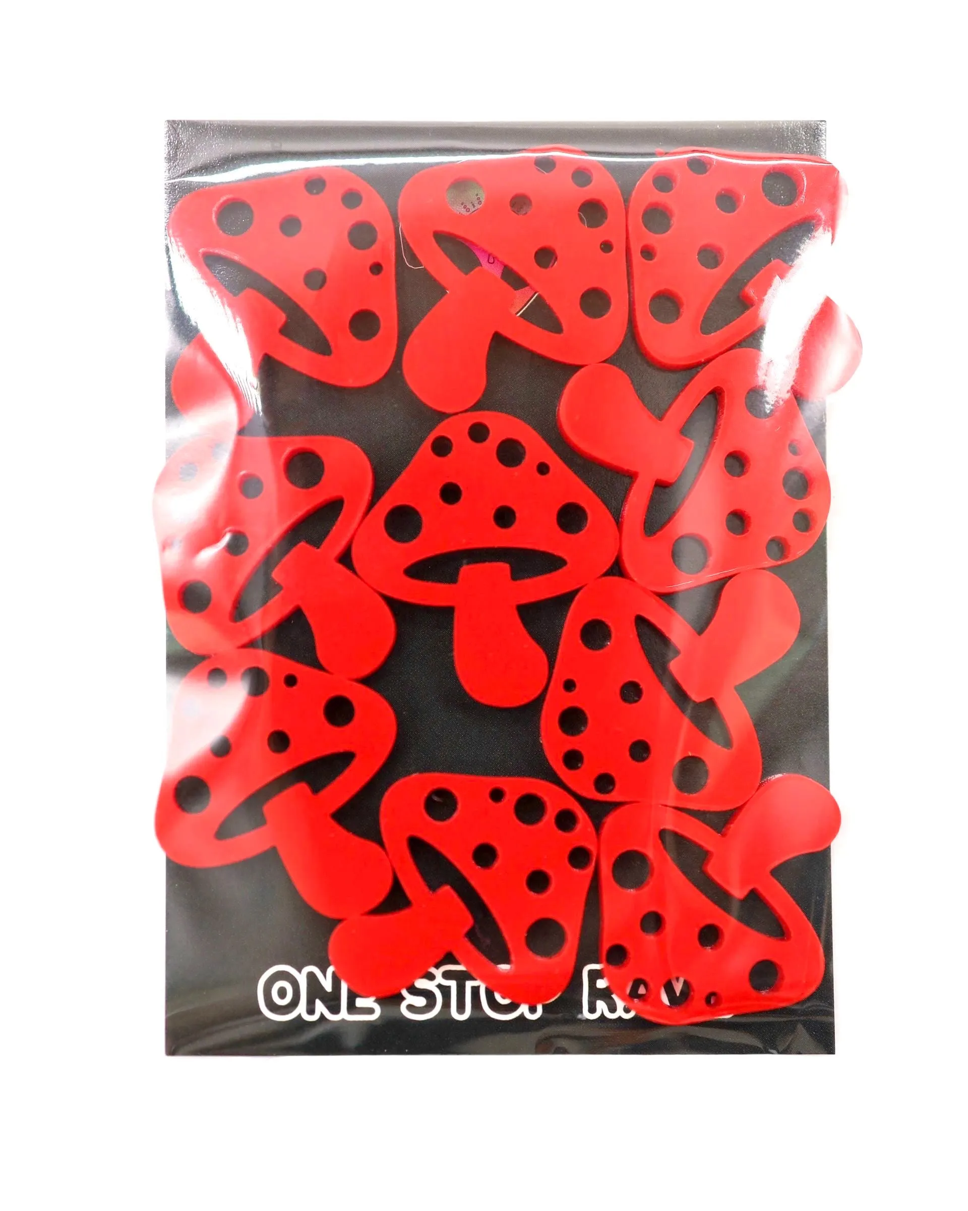 Mushrooms Rave Kandi Charms 10 Pack