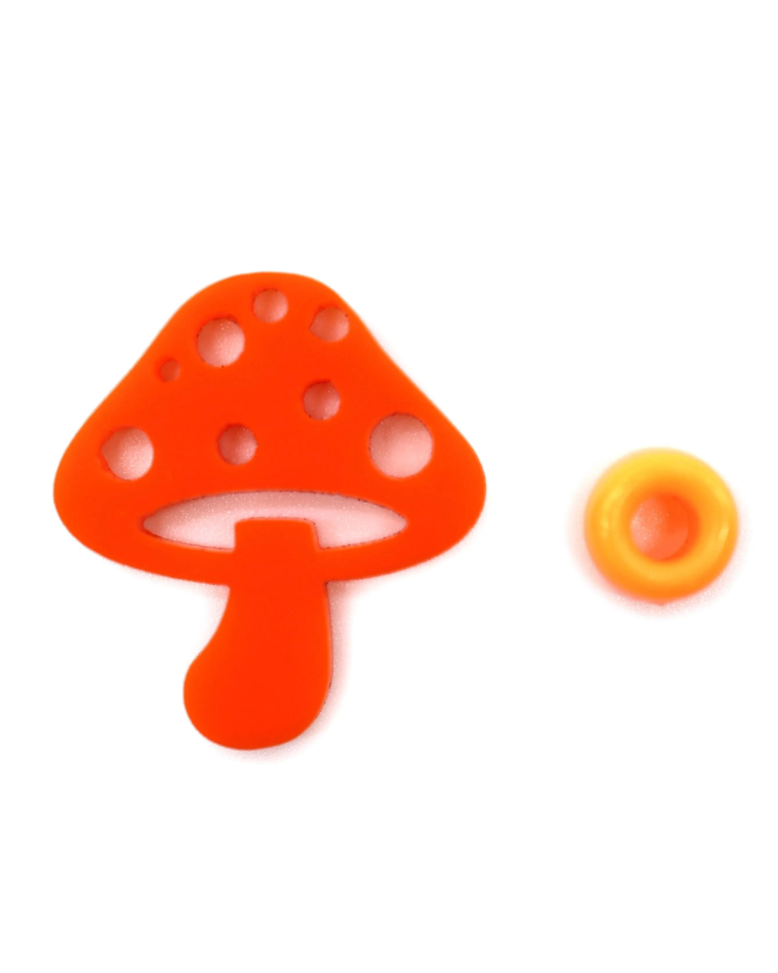 Mushrooms Rave Kandi Charms 10 Pack