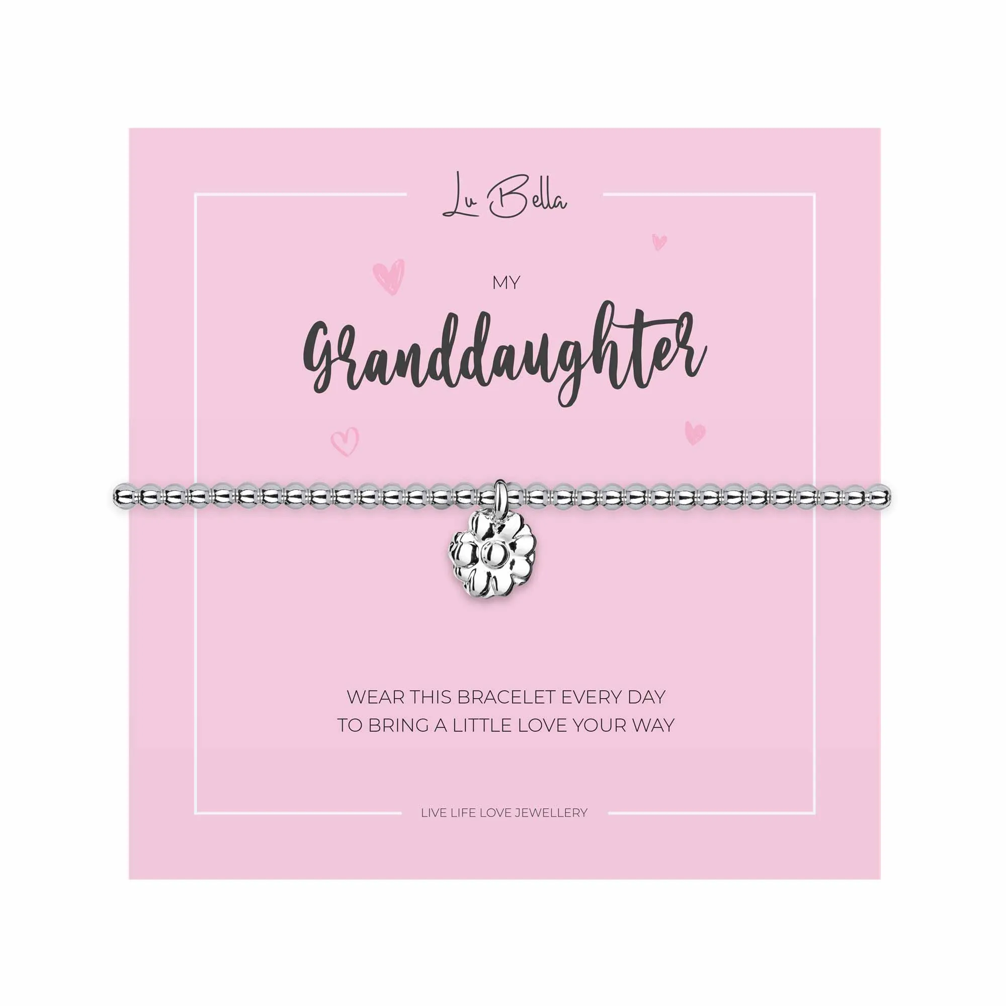 My Granddaughter Children Sentiments Friendship Bracelet