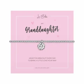 My Granddaughter Children Sentiments Friendship Bracelet