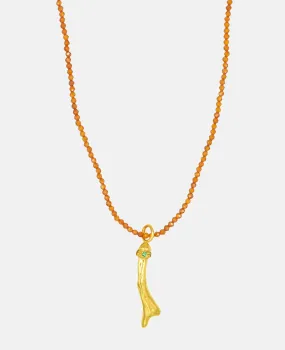 NECKLACE "MOLTEN CORAL" APEROL MULTICOLOR