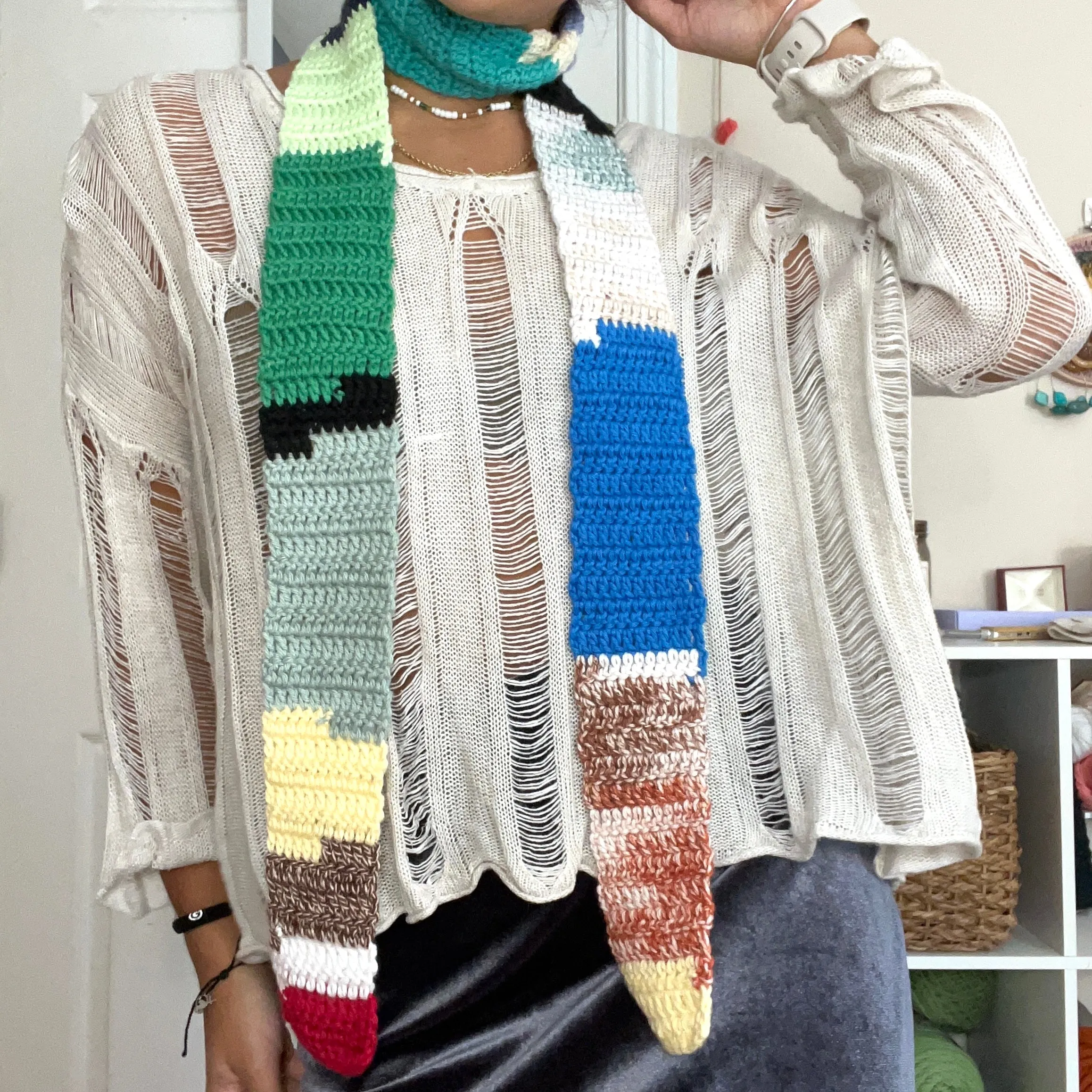 Oh Scrap! Skinny Scarf