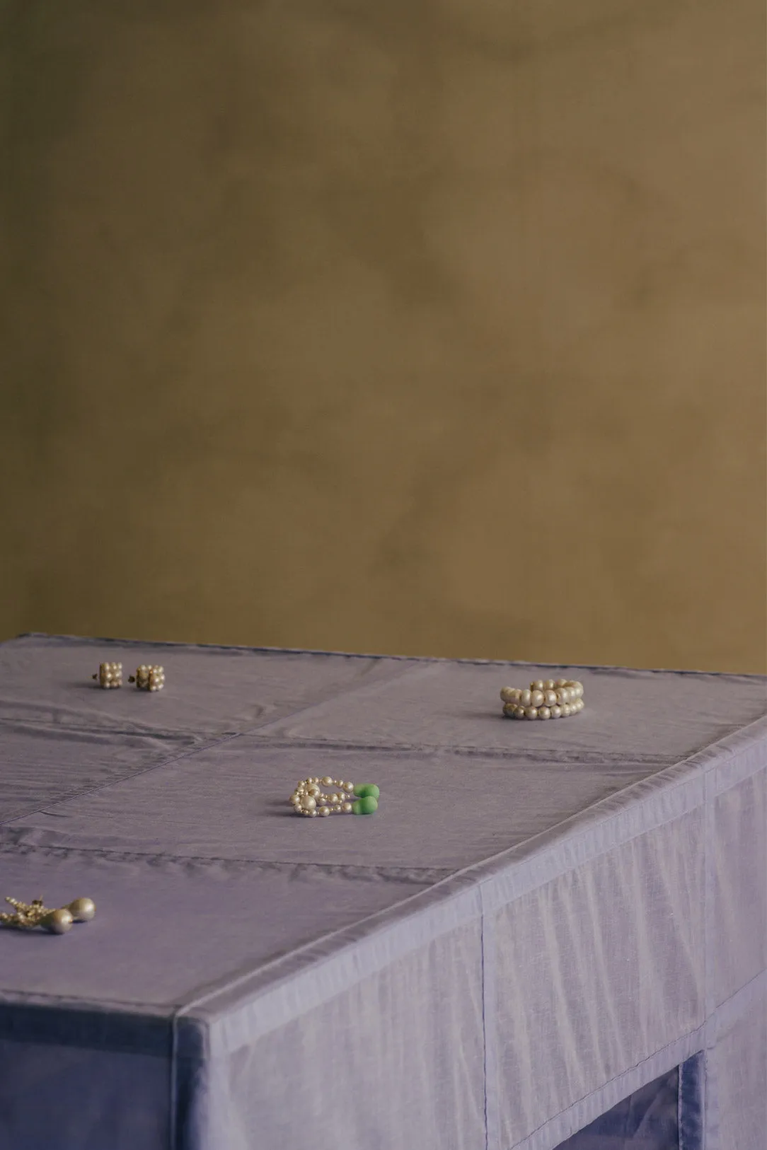 One [Blank] Can Change the World - Pearl and Gold Plated Cuff