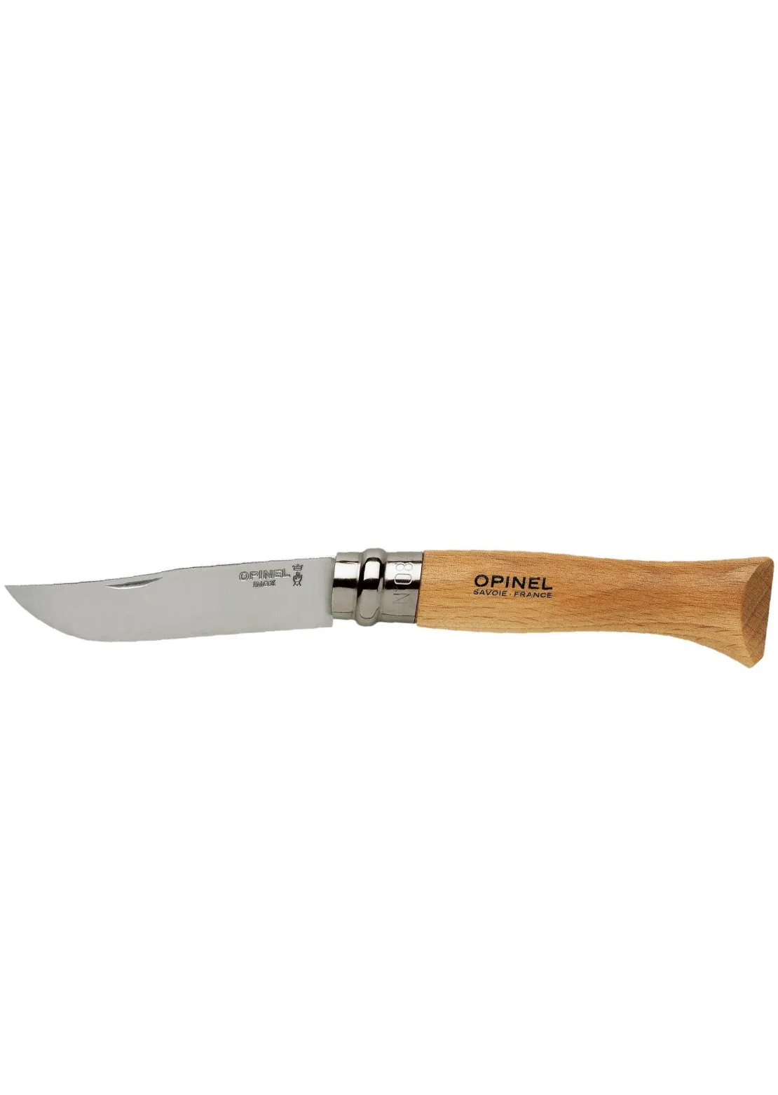 Opinel Tradition Classic N°08 Stainless Steel Knife & Sheath Set