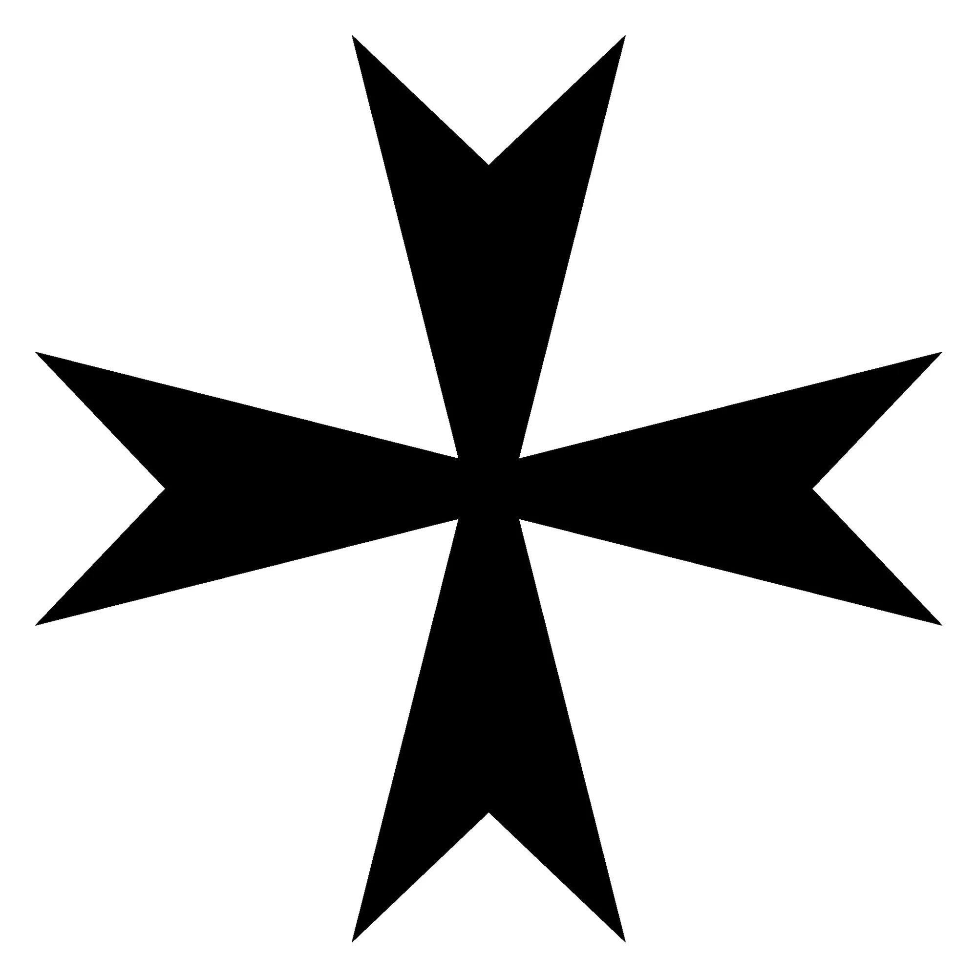 Order Of Malta Commandery Brooch - Mason's Lady