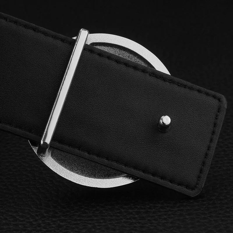 Oriental Art Round Buckle Men Belt