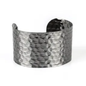 Paparazzi Simmering Shimmer Black Gunmetal Bracelet