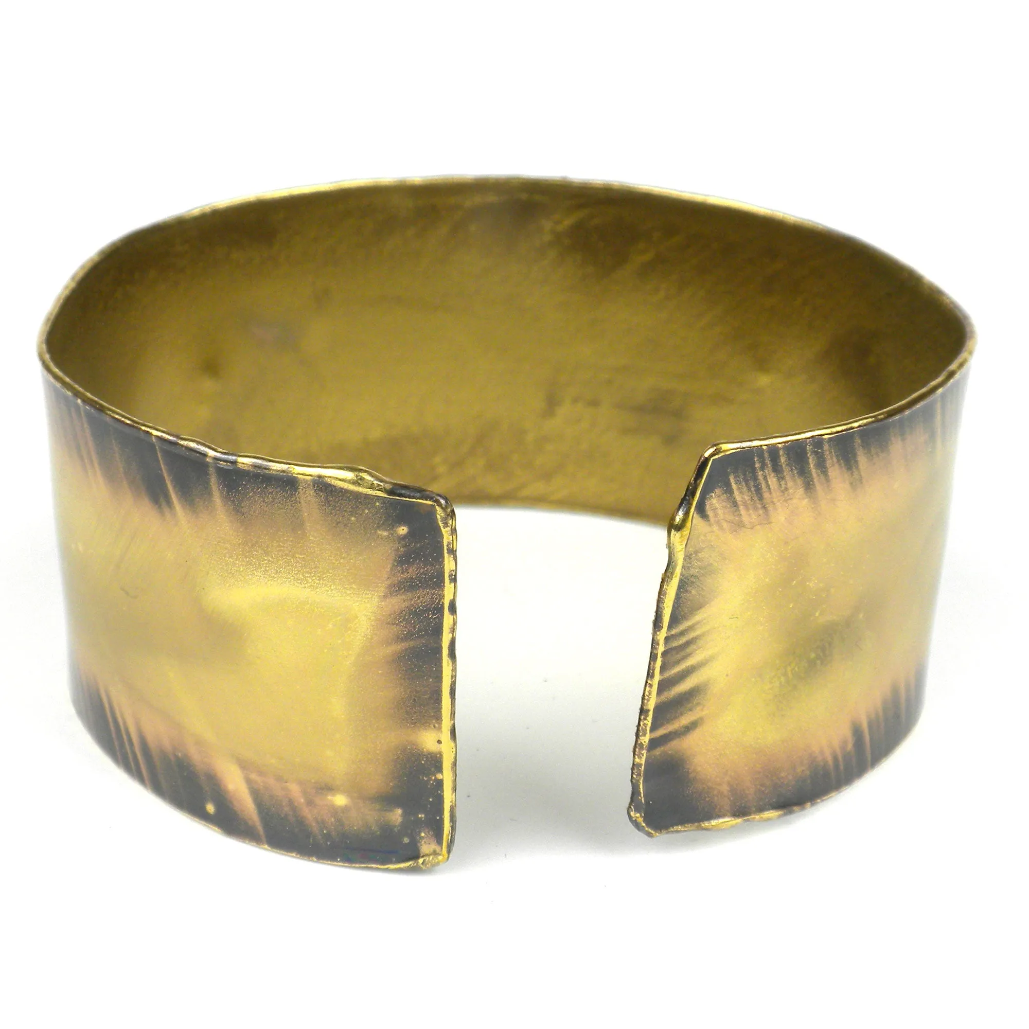Paua Ocean Cuff Brass Images