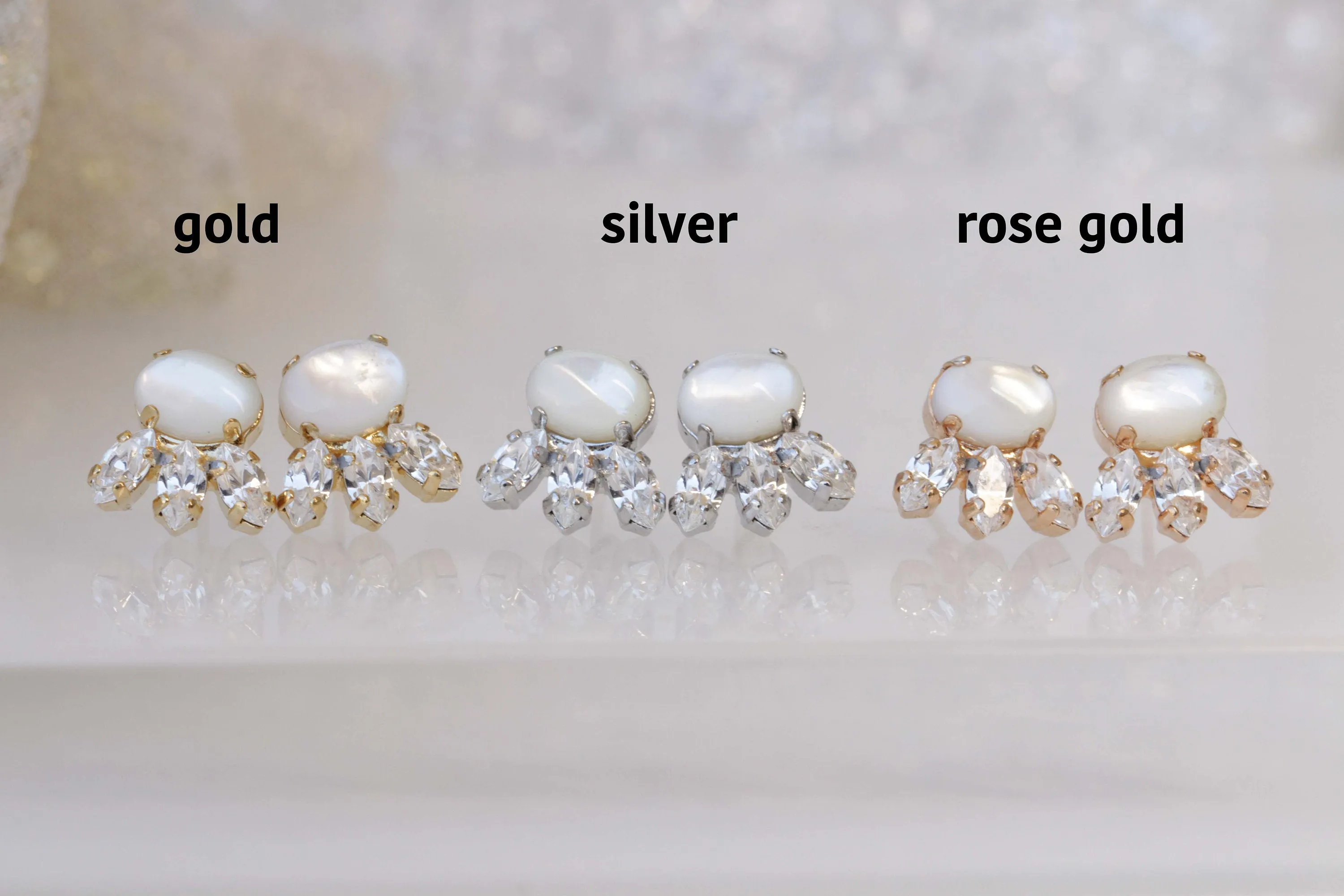 PEARL BRIDESMAID EARRINGS