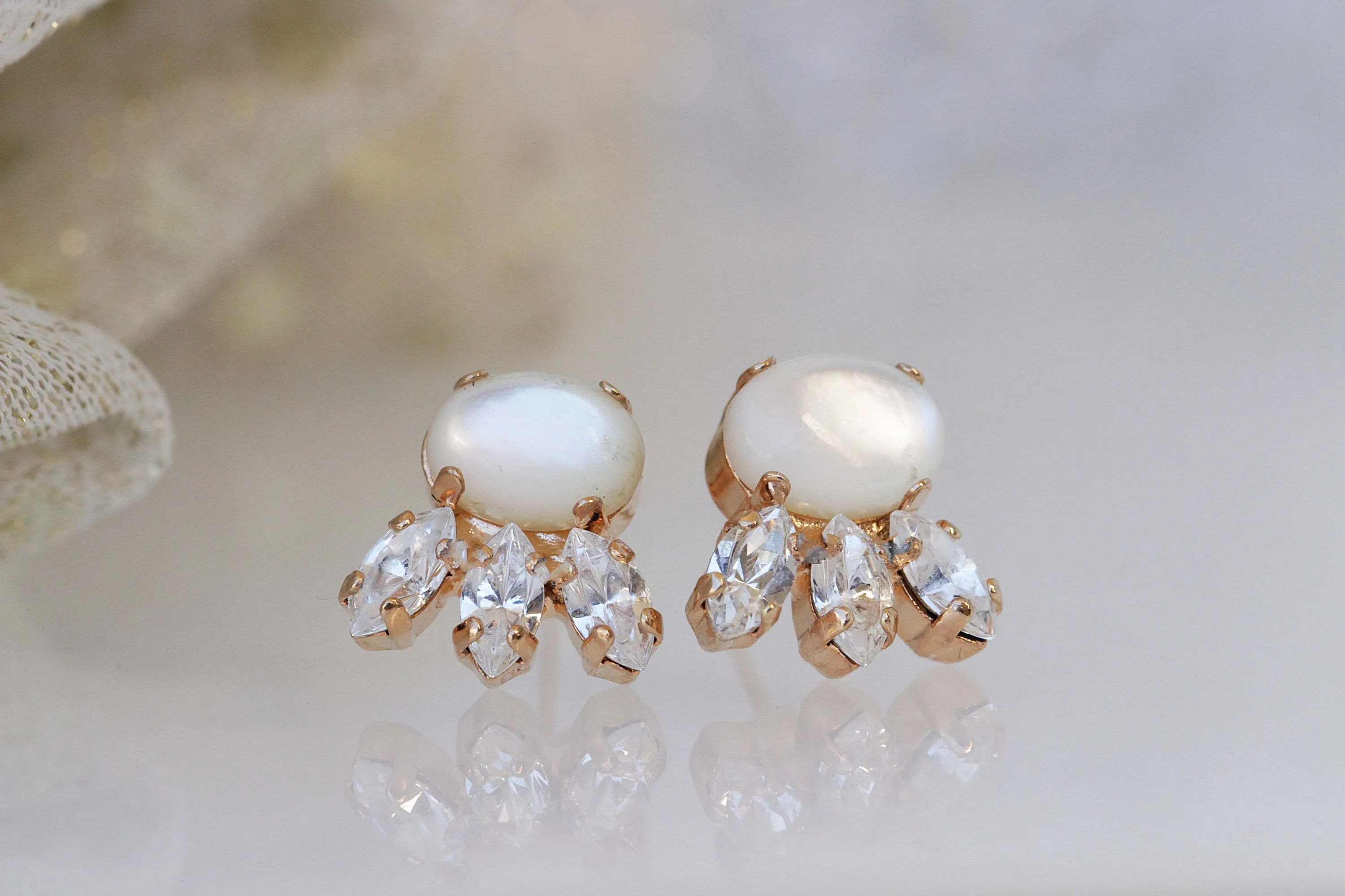 PEARL BRIDESMAID EARRINGS