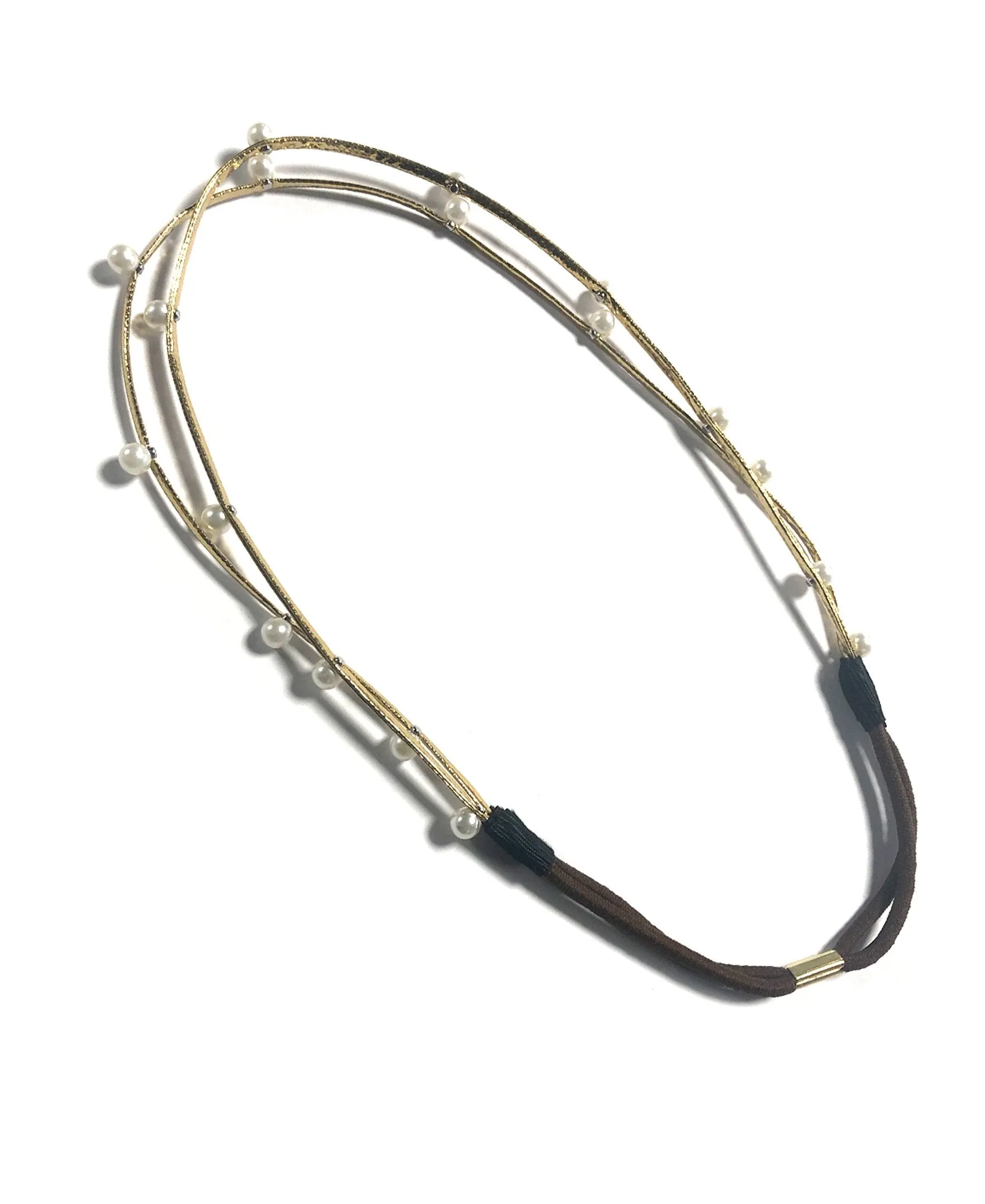 Pearl Drops Elastic Headband