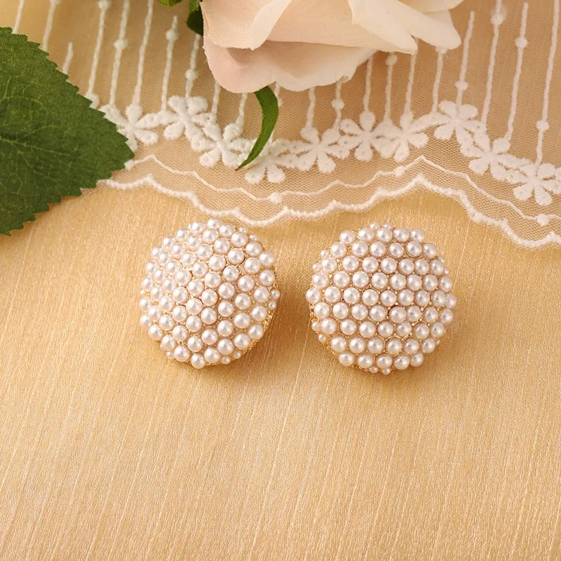 Pearl Earrings S925 Sterling Silver Earrings