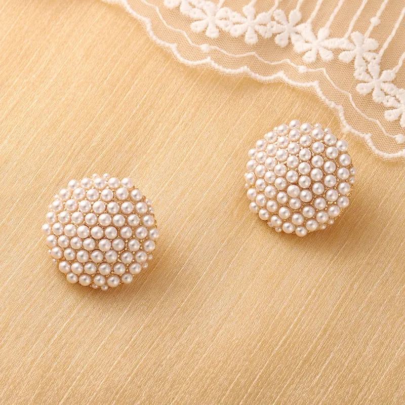 Pearl Earrings S925 Sterling Silver Earrings