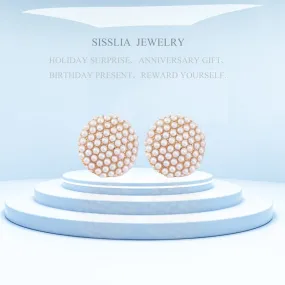 Pearl Earrings S925 Sterling Silver Earrings