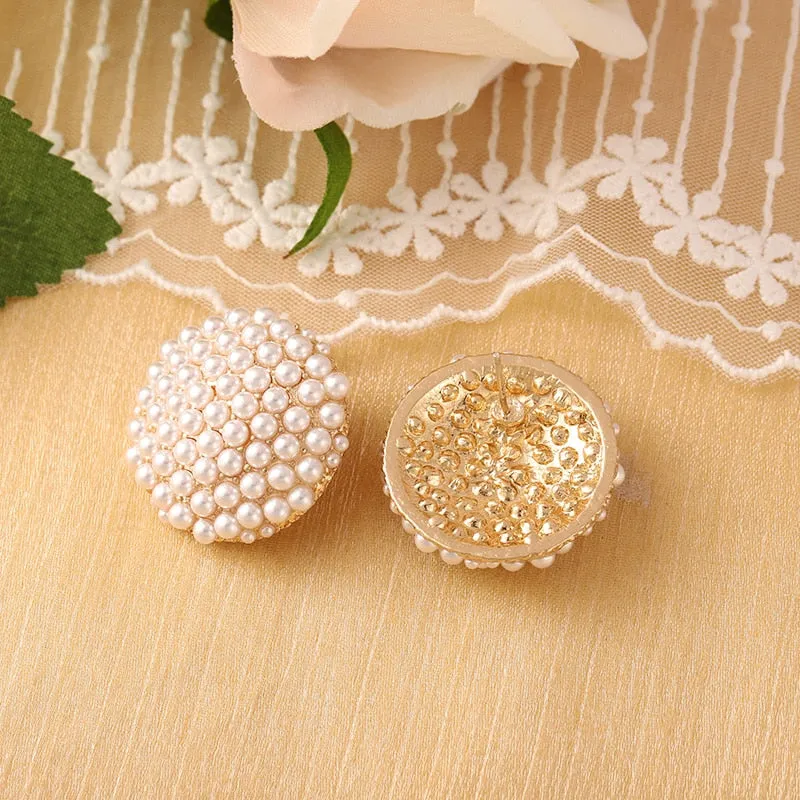 Pearl Earrings S925 Sterling Silver Earrings