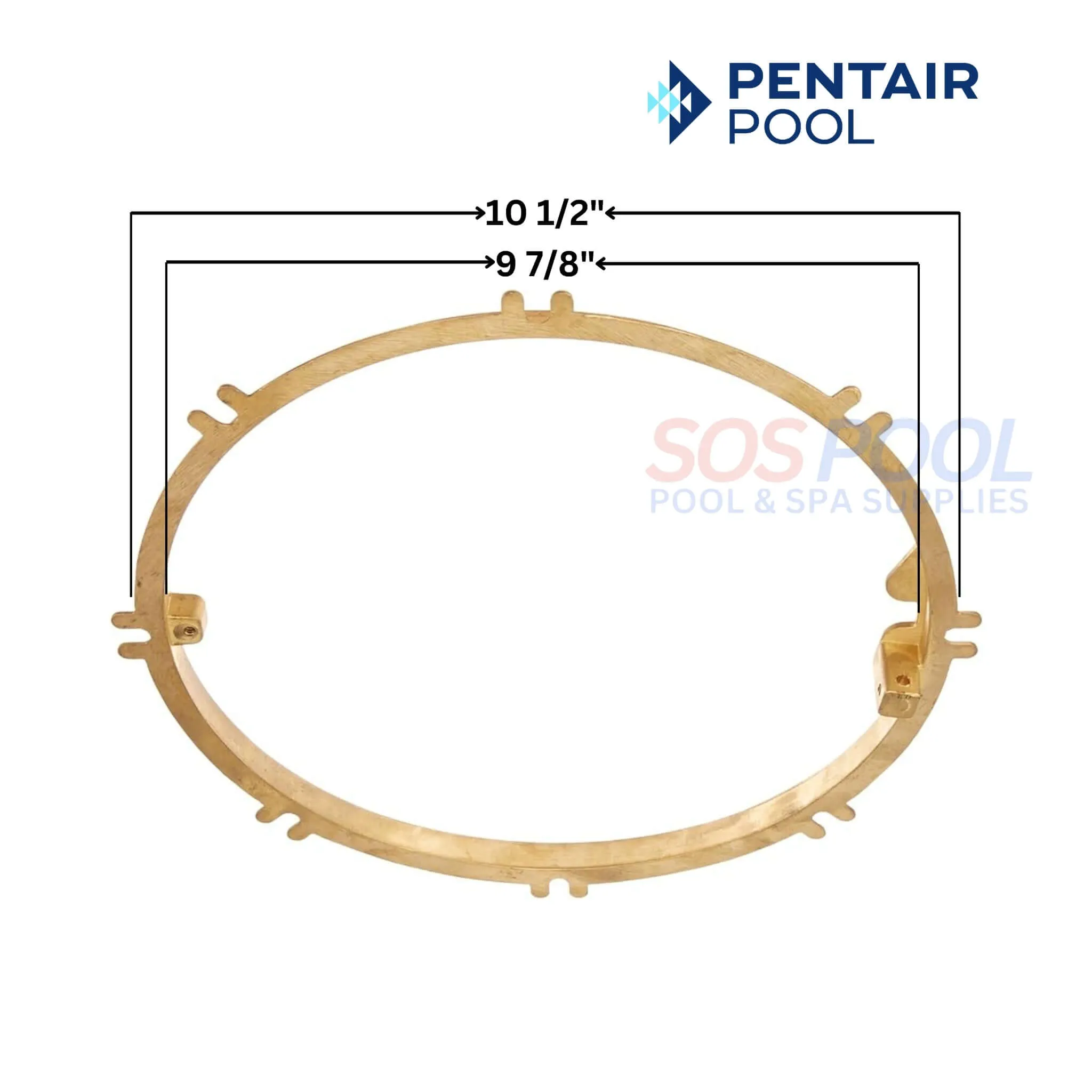 Pentair Mounting Brass Ring For Large Stainless Steel Niches | 79211600
