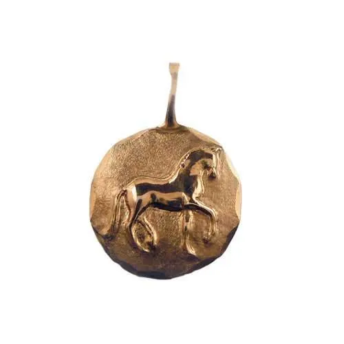 Piaffe Dressage Horse Pendant Necklace
