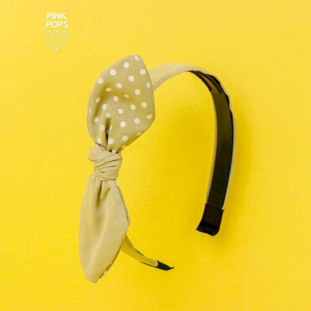 Polka & Checked  Design Hairbands