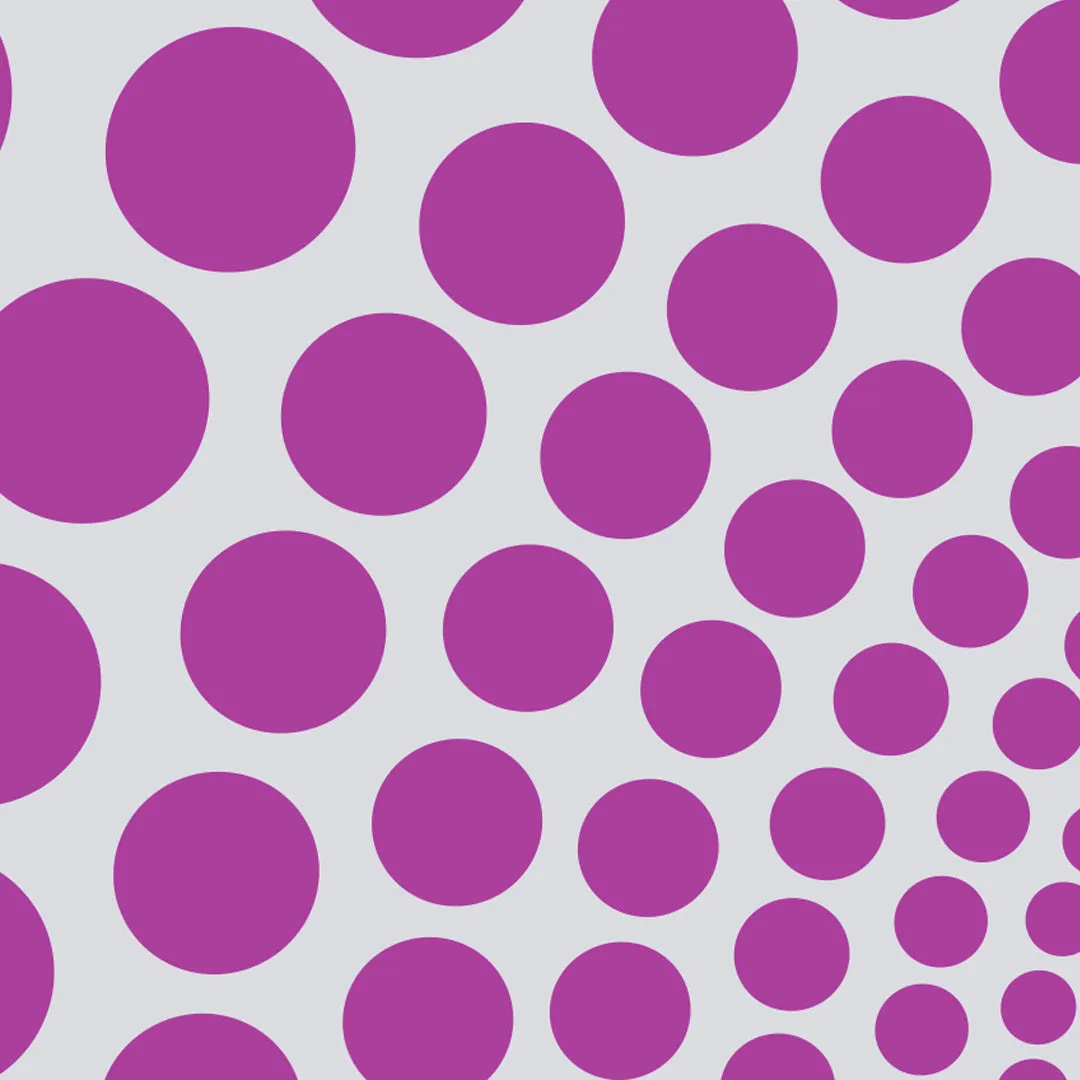 Polka Mini Scarf - Navy / Mauve