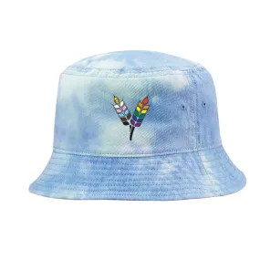 Prairie Pride Guild Icon Tie Dye Bucket Hat (PPGT008-2050)