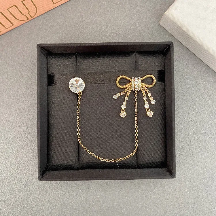 Pre Order:  Vintage Bow Tassel Brooch
