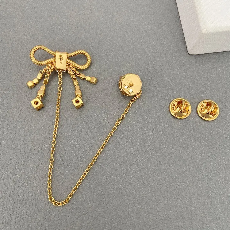 Pre Order:  Vintage Bow Tassel Brooch