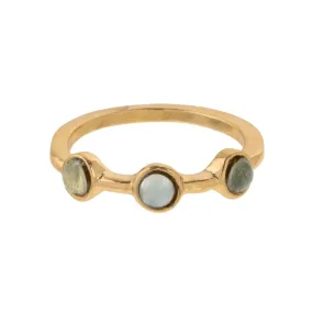 Precious Stone Ring Triple