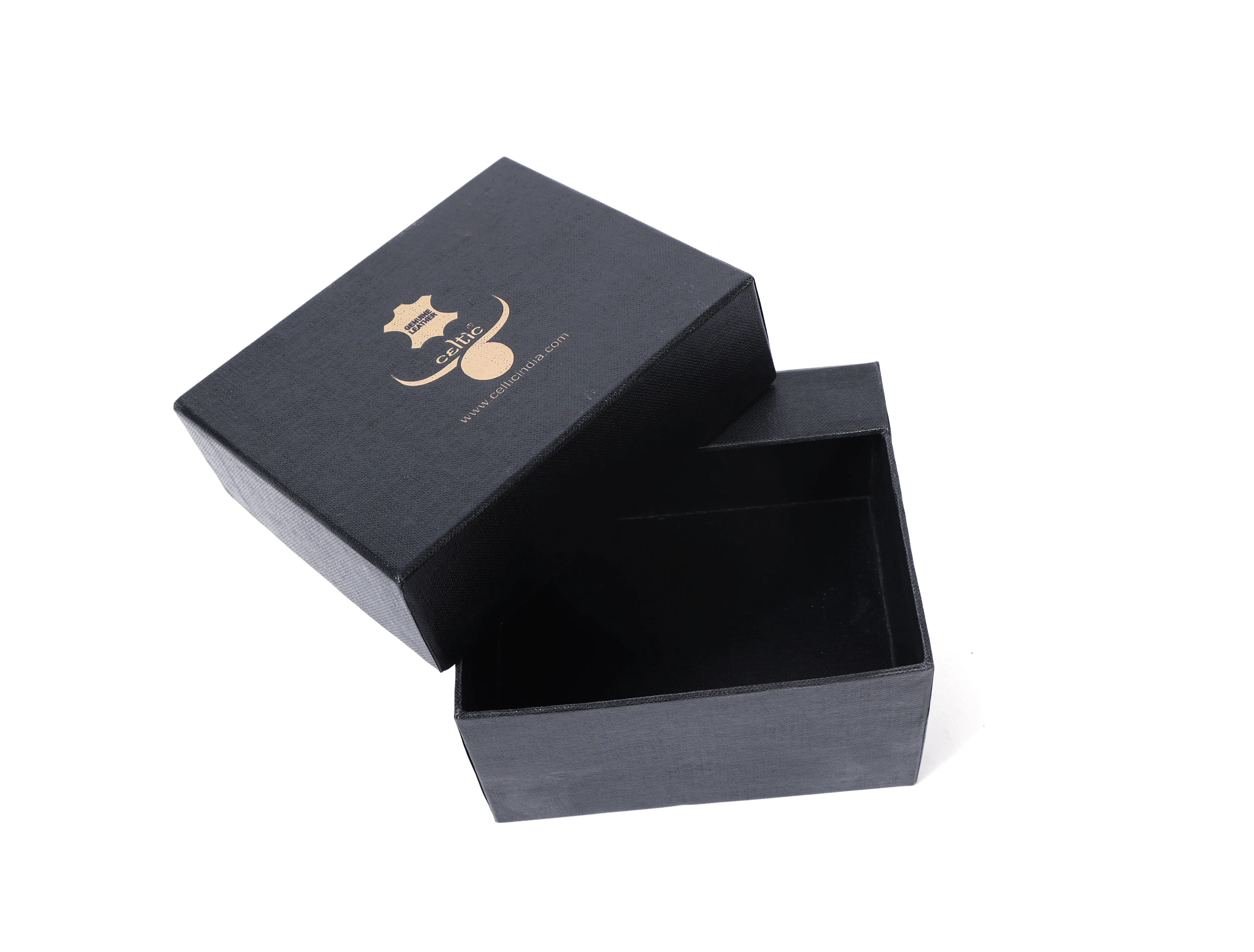 Premium Black Leather Belt With Golden Buckle,Art: LB-743