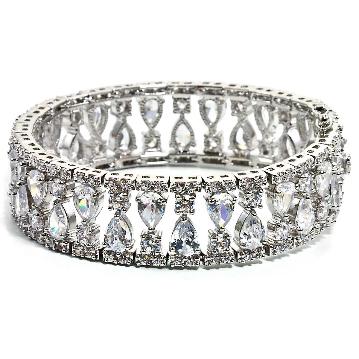 Regan Elegant Bridal Earring and Bracelet Set