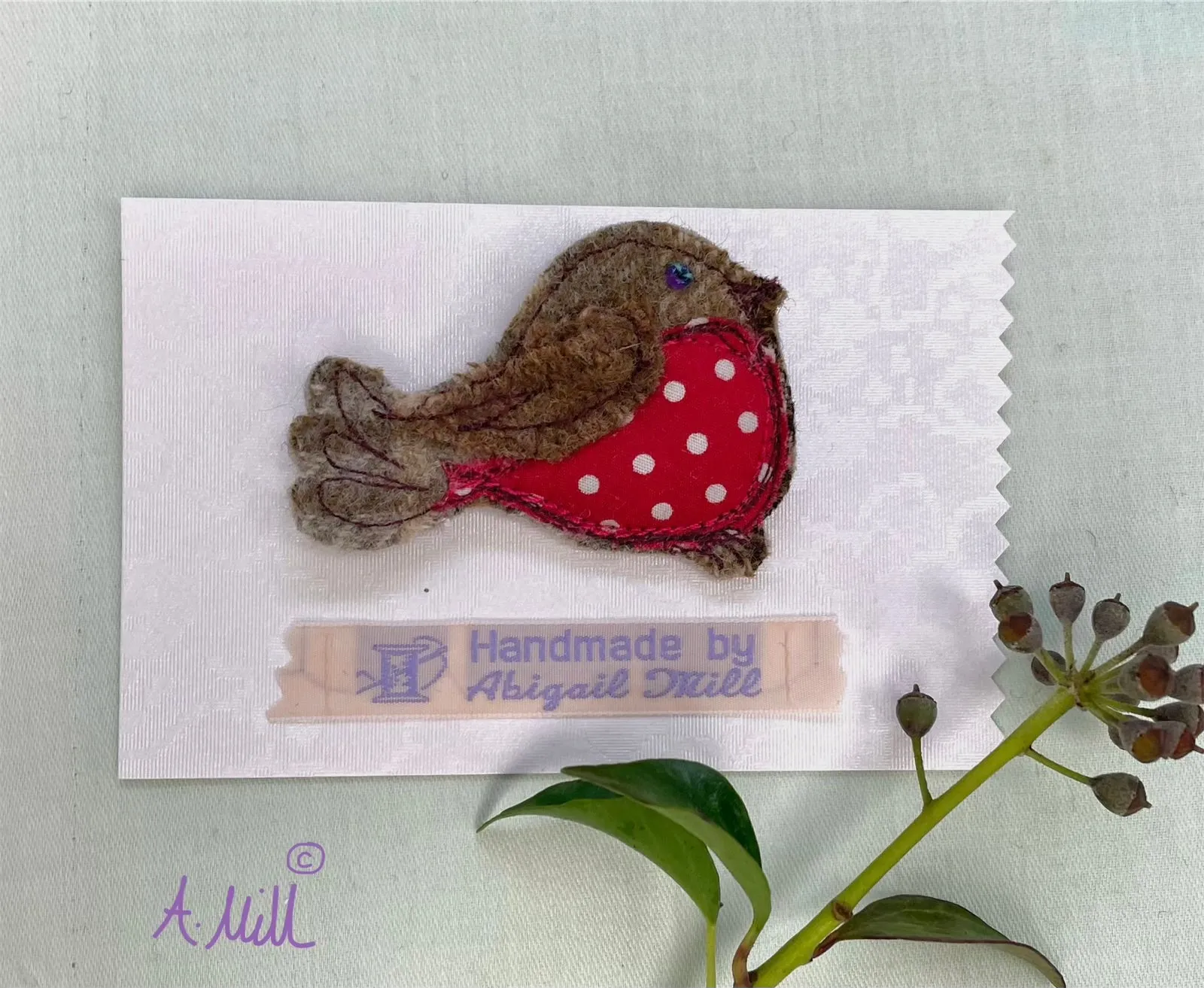 Robin Brooch
