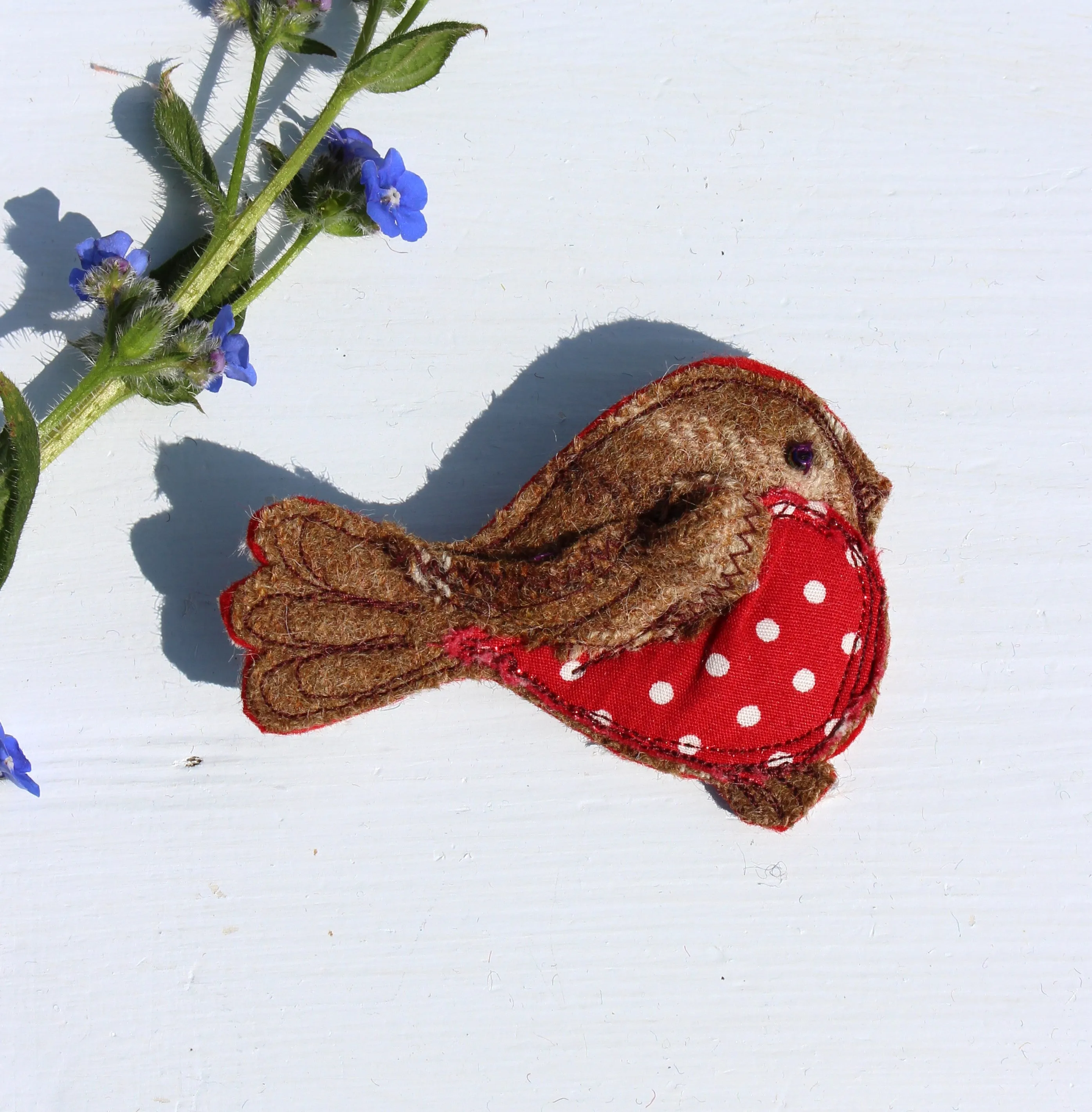 Robin Brooch