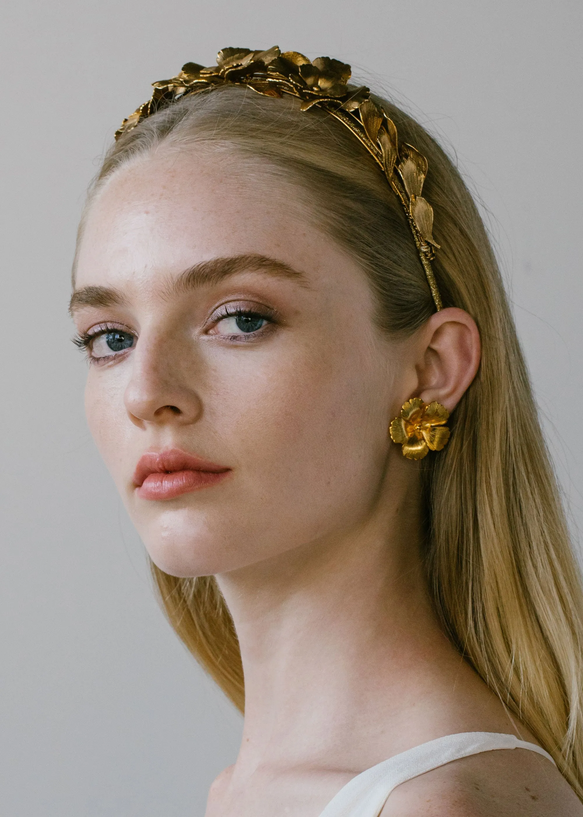 Rowena Headband -- Gold
