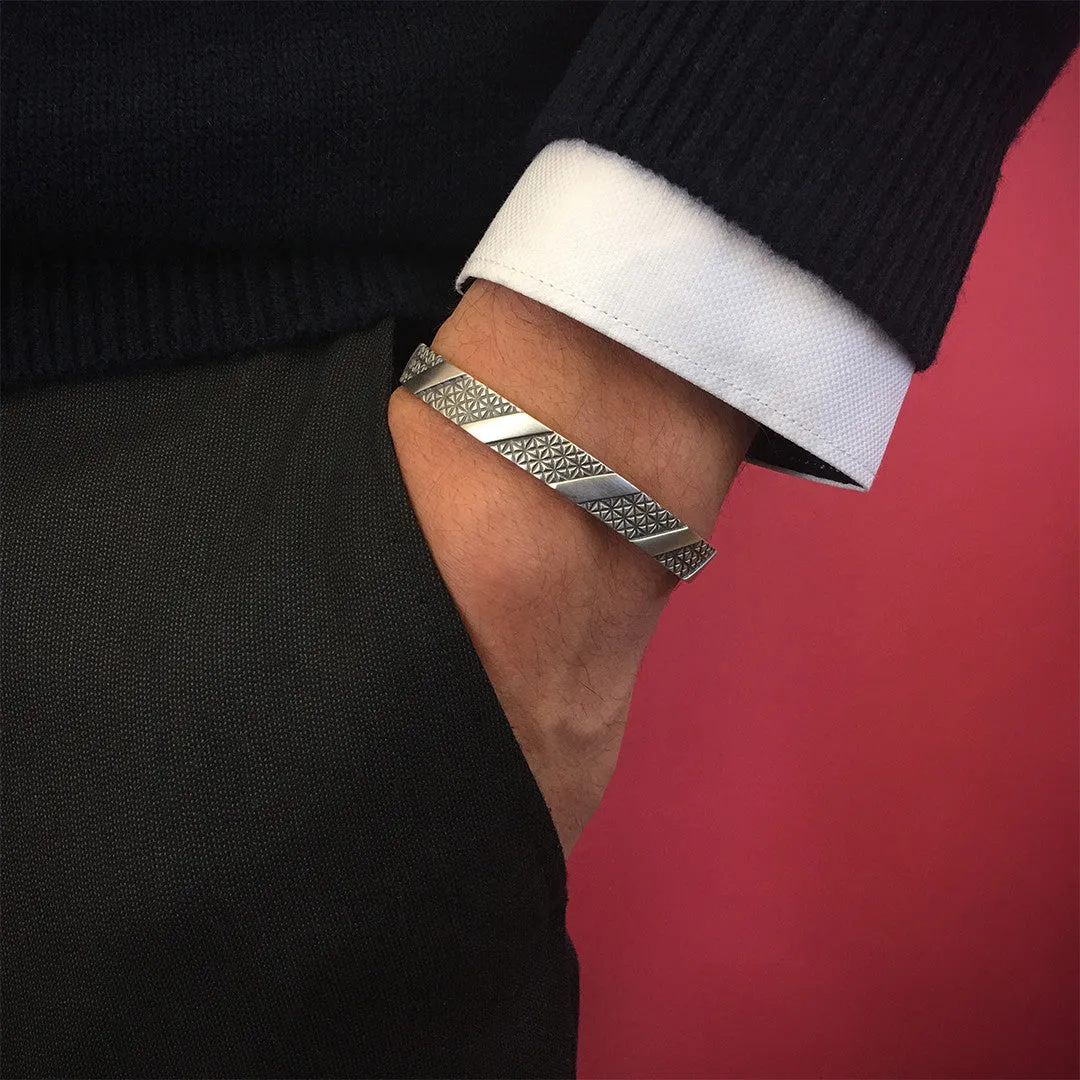Striped Cuff Bracelet