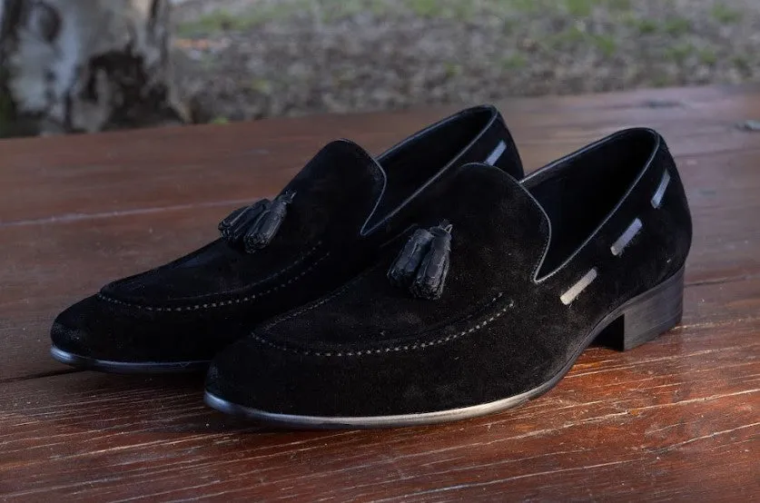Suede Belt Black