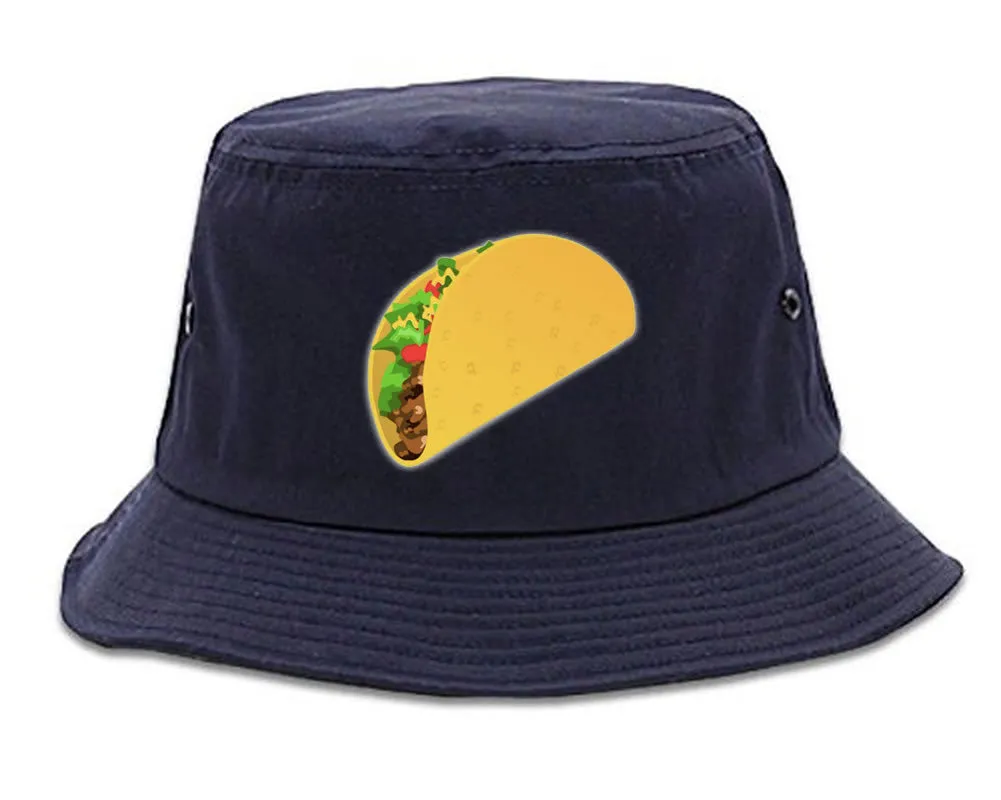 Taco Meme Chest Bucket Hat Cap