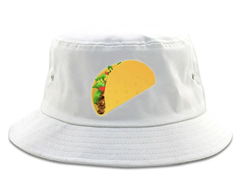Taco Meme Chest Bucket Hat Cap