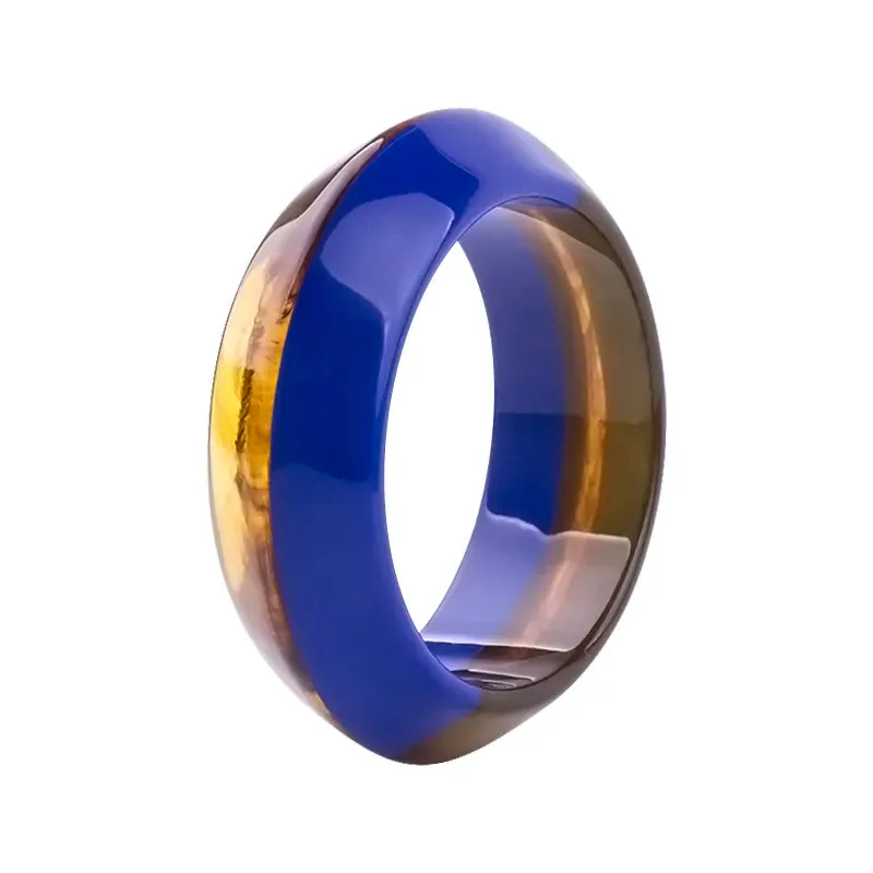 TEEK - Abstract Acrylic Cuff Bangles Bracelet