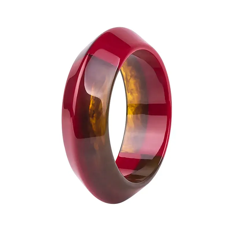 TEEK - Abstract Acrylic Cuff Bangles Bracelet
