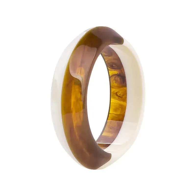 TEEK - Abstract Acrylic Cuff Bangles Bracelet