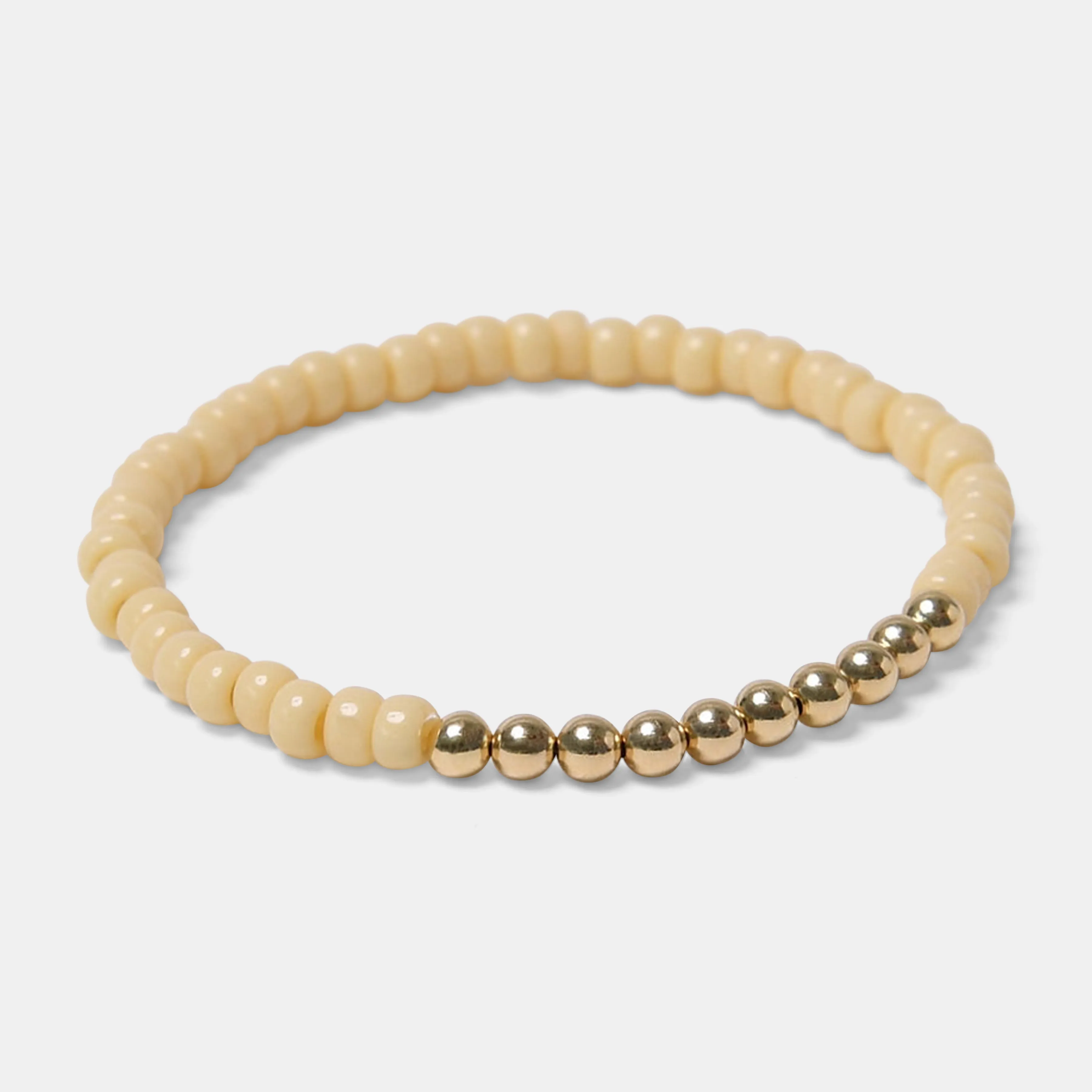 The Creamy Truffle Stack Bracelets