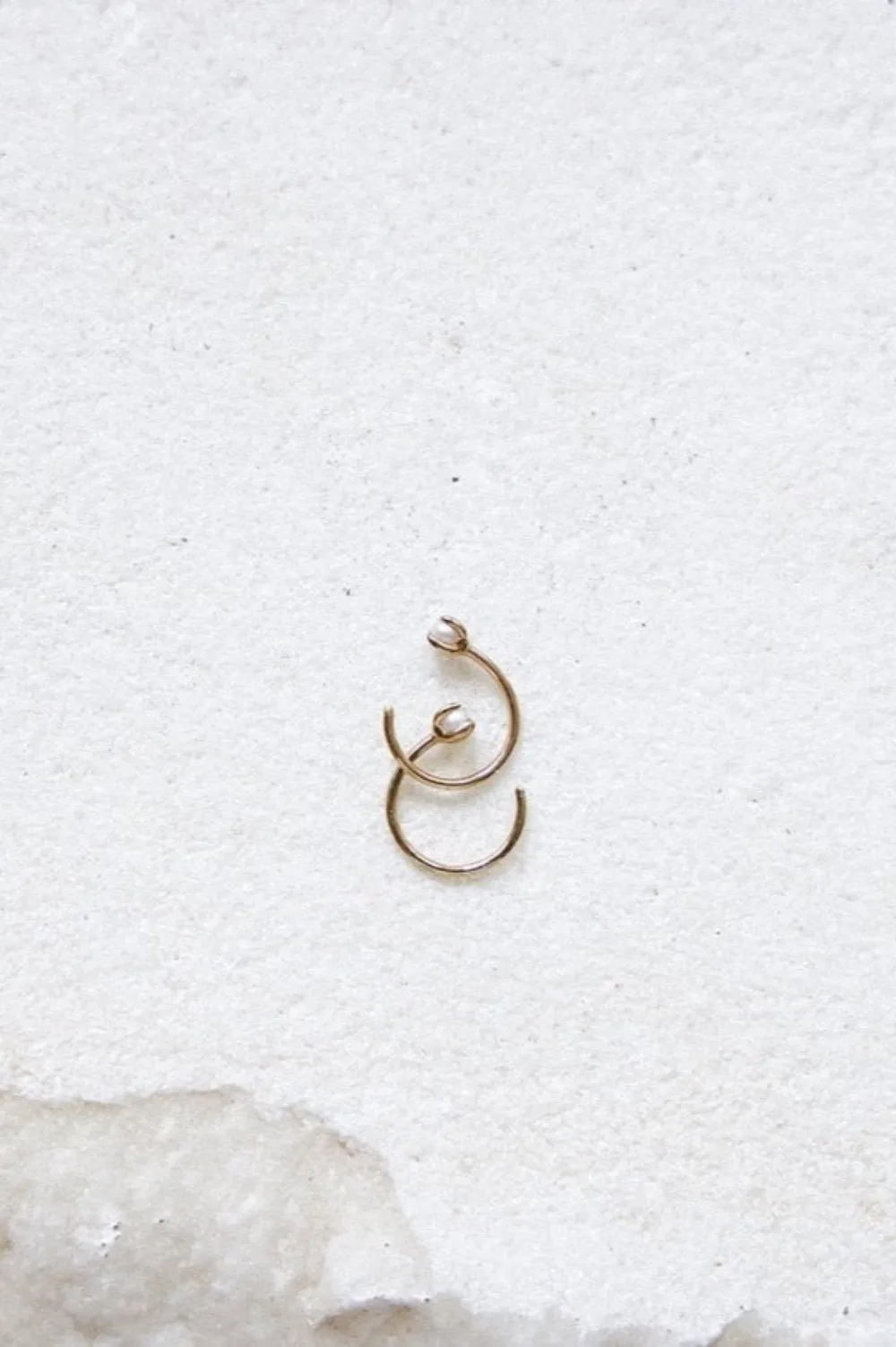 The Pearl Hook Earring