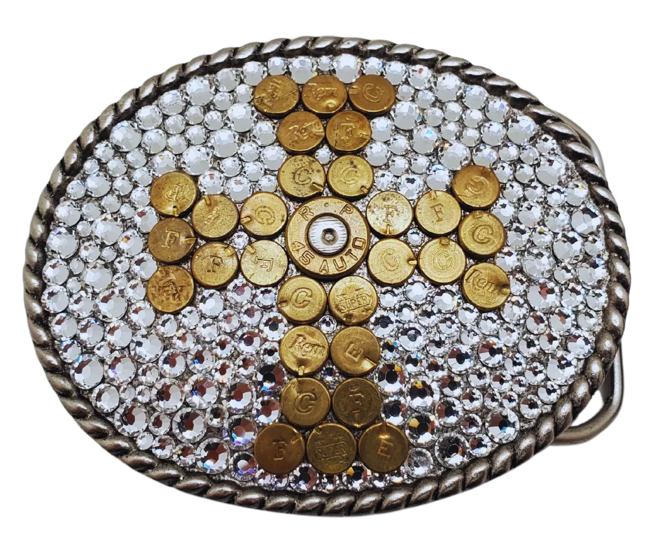 The " Bullet Cross" Belt Buckle