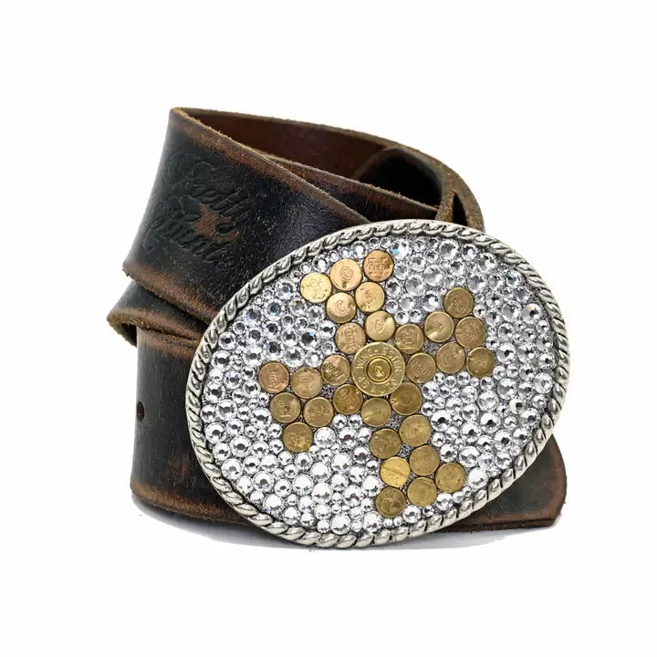 The " Bullet Cross" Belt Buckle
